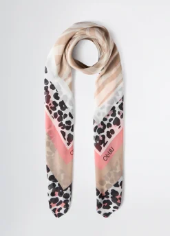 Liu Jo Fular con estampado animal-Mujer Bufandas Y Pañuelos