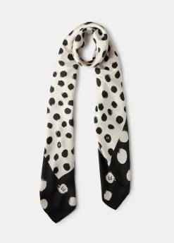Liu Jo Fular con estampado de lunares-Mujer Bufandas Y Pañuelos