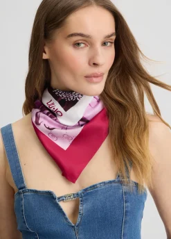 Liu Jo Fular floral-Mujer Bufandas Y Pañuelos