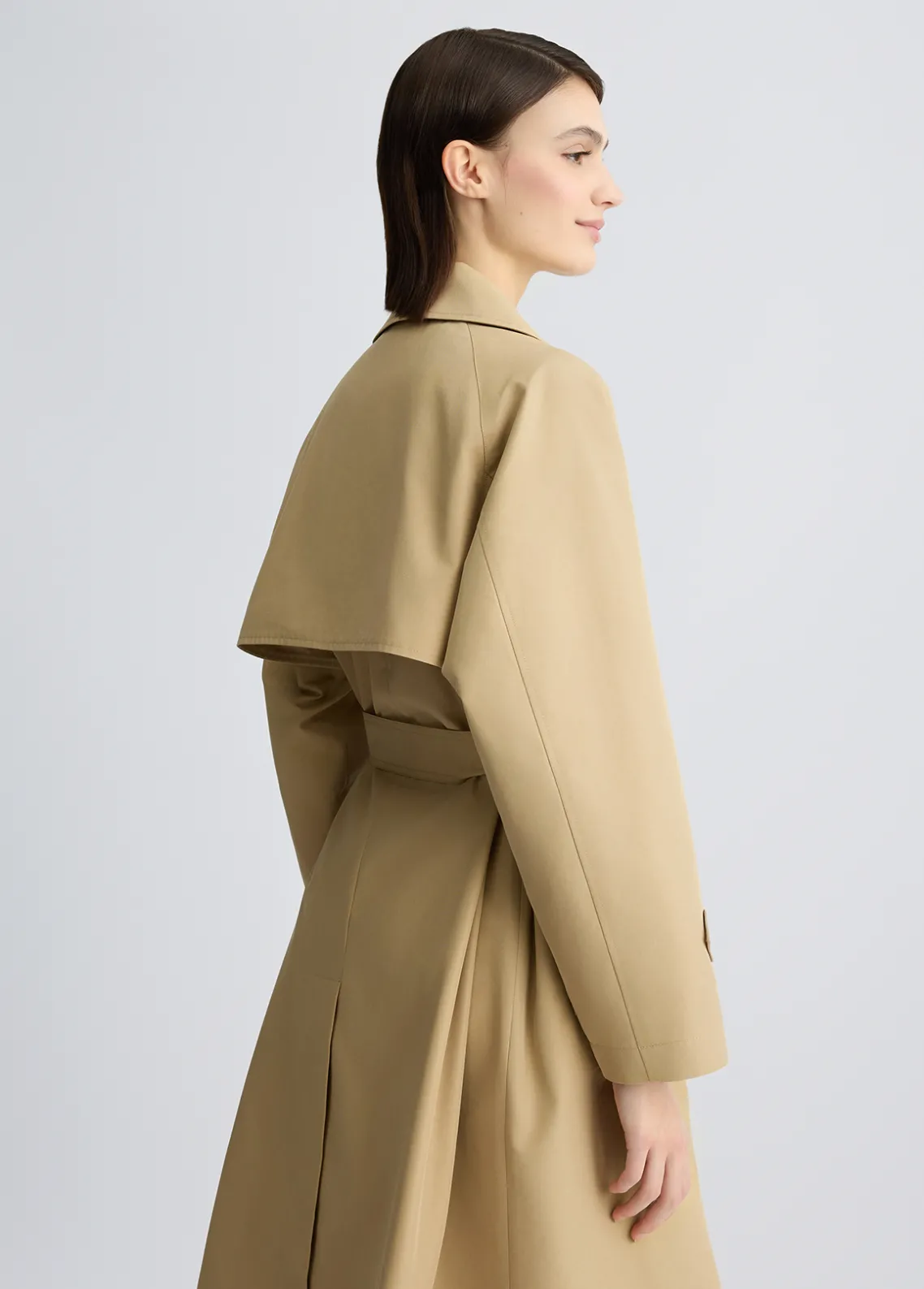 Liu Jo Gabardina con doble botonadura y cinturón-Mujer Abrigos Y Chalecos