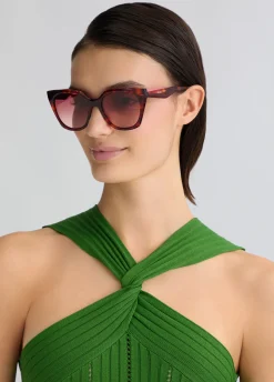 Liu Jo Gafas de sol de ojos de gato-Mujer Gafas De Sol
