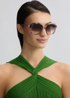 Liu Jo Gafas de sol extragrandes-Mujer Gafas De Sol