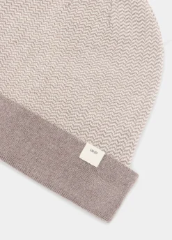 Liu Jo Gorro de lana chevron-Hombre Bufandas Y Gorros