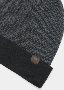 Liu Jo Gorro de lana chevron-Hombre Bufandas Y Gorros