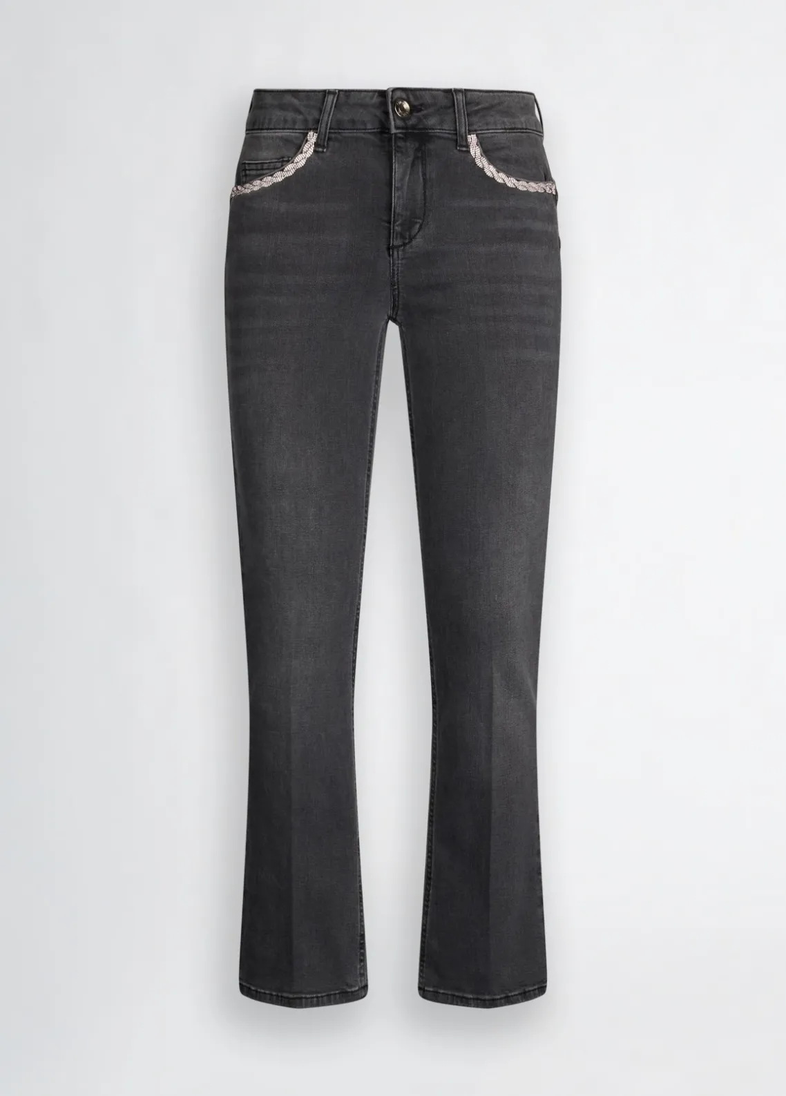 Liu Jo Jeans bootcut con strass-Mujer Vaqueros Pitillo