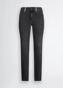 Liu Jo Jeans pitillo con pedrería-Mujer Vaqueros Pitillo