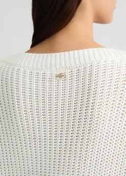 Liu Jo Jersey a rayas-Mujer Cárdigans Y Jerséis