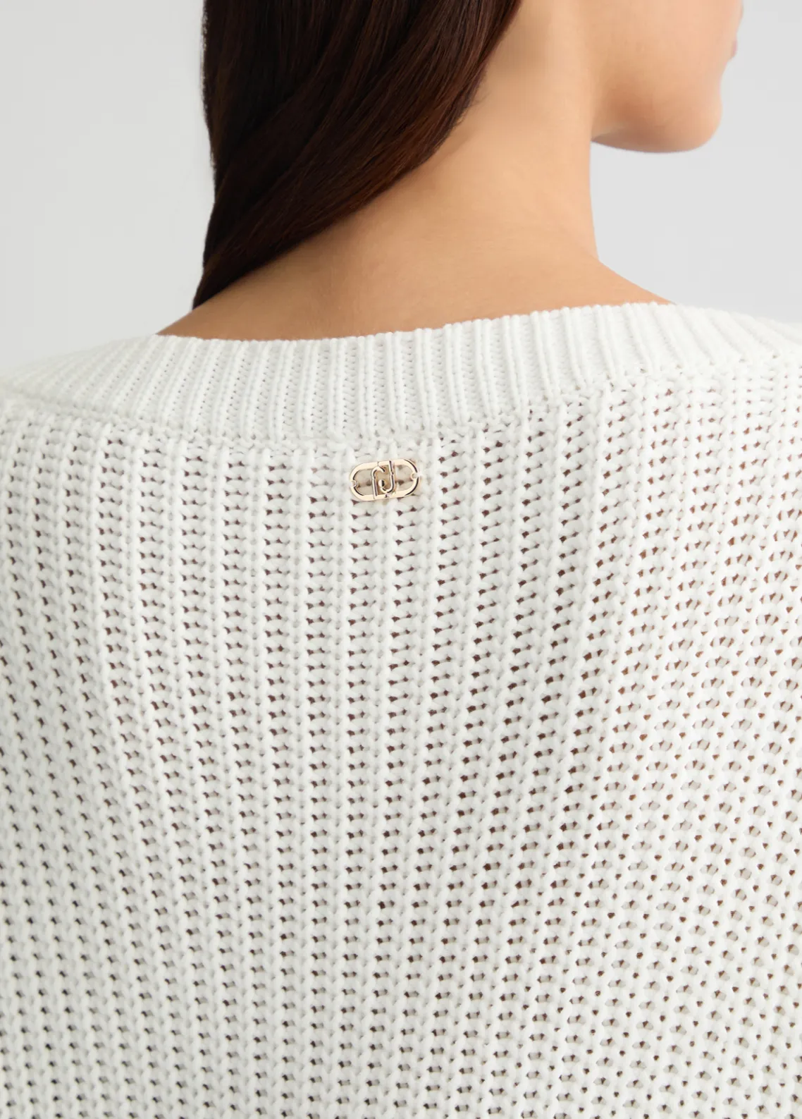 Liu Jo Jersey a rayas-Mujer Cárdigans Y Jerséis