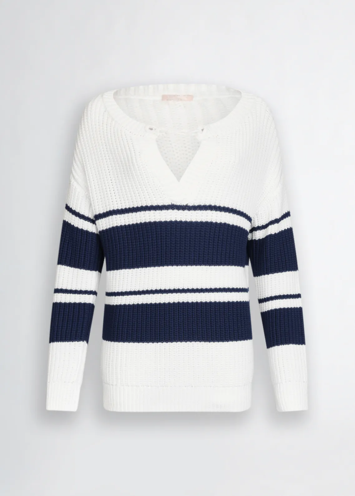 Liu Jo Jersey a rayas-Mujer Cárdigans Y Jerséis