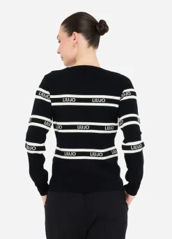 Liu Jo Jersey a rayas-Mujer Ropa Deportiva|Cárdigans Y Jerséis