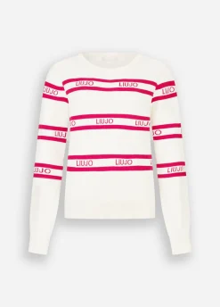 Liu Jo Jersey a rayas-Mujer Ropa Deportiva|Cárdigans Y Jerséis
