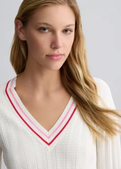 Liu Jo Jersey a rayas de color-Mujer Ropa Deportiva|Cárdigans Y Jerséis