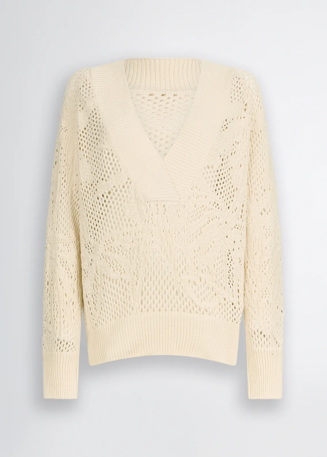 Liu Jo Jersey calado-Mujer Cárdigans Y Jerséis