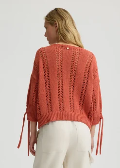 Liu Jo Jersey calado-Mujer Cárdigans Y Jerséis