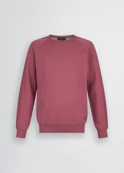 Liu Jo Jersey color frambuesa de cuello redondo-Hombre Jerséis Y Sudaderas