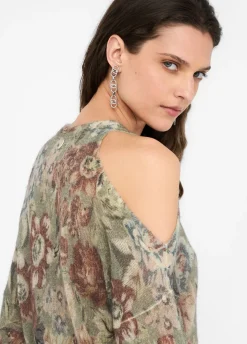 Liu Jo Jersey con abertura-Mujer Cárdigans Y Jerséis