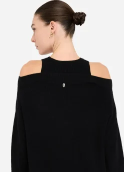 Liu Jo Jersey con bordados de pedrería-Mujer Cárdigans Y Jerséis