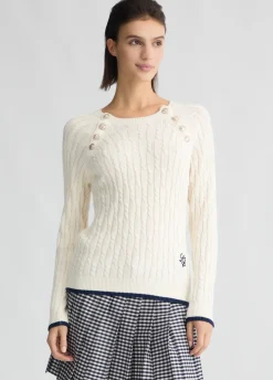 Liu Jo Jersey con botones-Mujer Cárdigans Y Jerséis