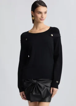 Liu Jo Jersey con botones-Mujer Ropa Deportiva|Cárdigans Y Jerséis