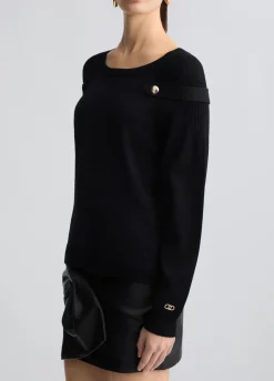 Liu Jo Jersey con botones-Mujer Ropa Deportiva|Cárdigans Y Jerséis