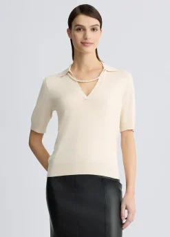 Liu Jo Jersey con collar-Mujer Cárdigans Y Jerséis