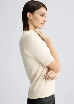 Liu Jo Jersey con collar-Mujer Cárdigans Y Jerséis