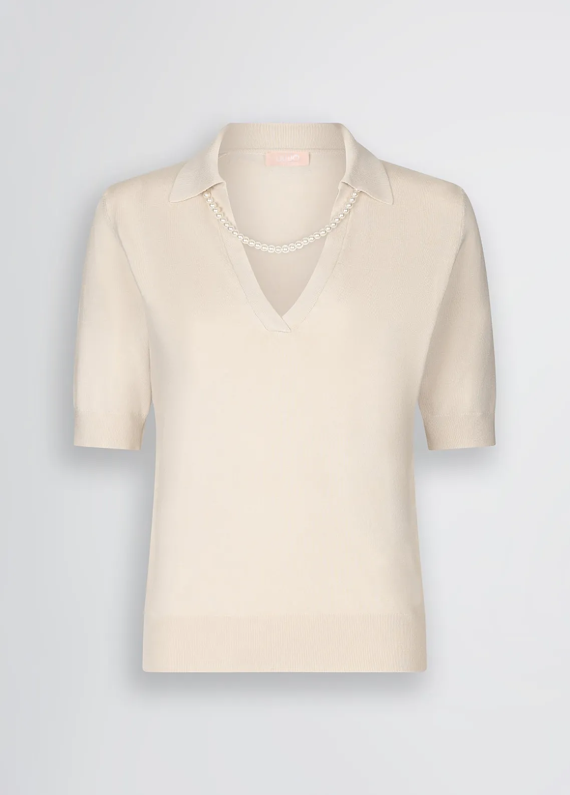 Liu Jo Jersey con collar-Mujer Cárdigans Y Jerséis