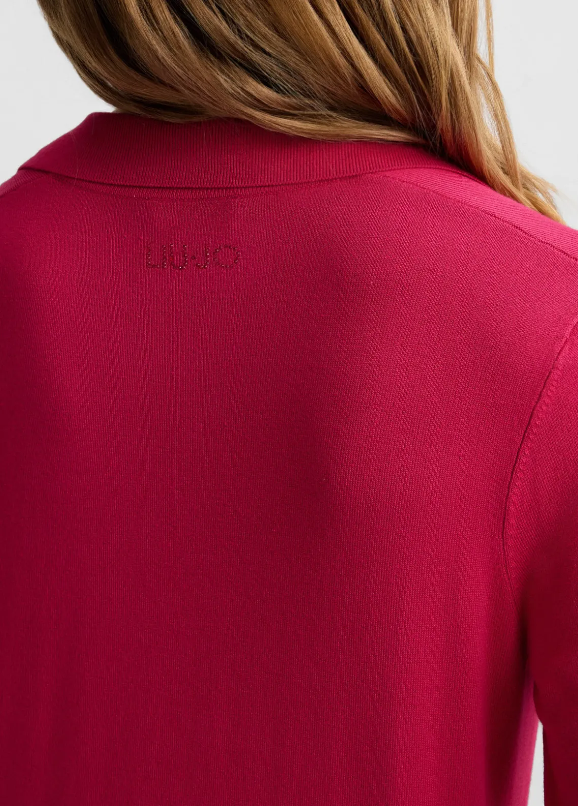 Liu Jo Jersey con collar-Mujer Cárdigans Y Jerséis