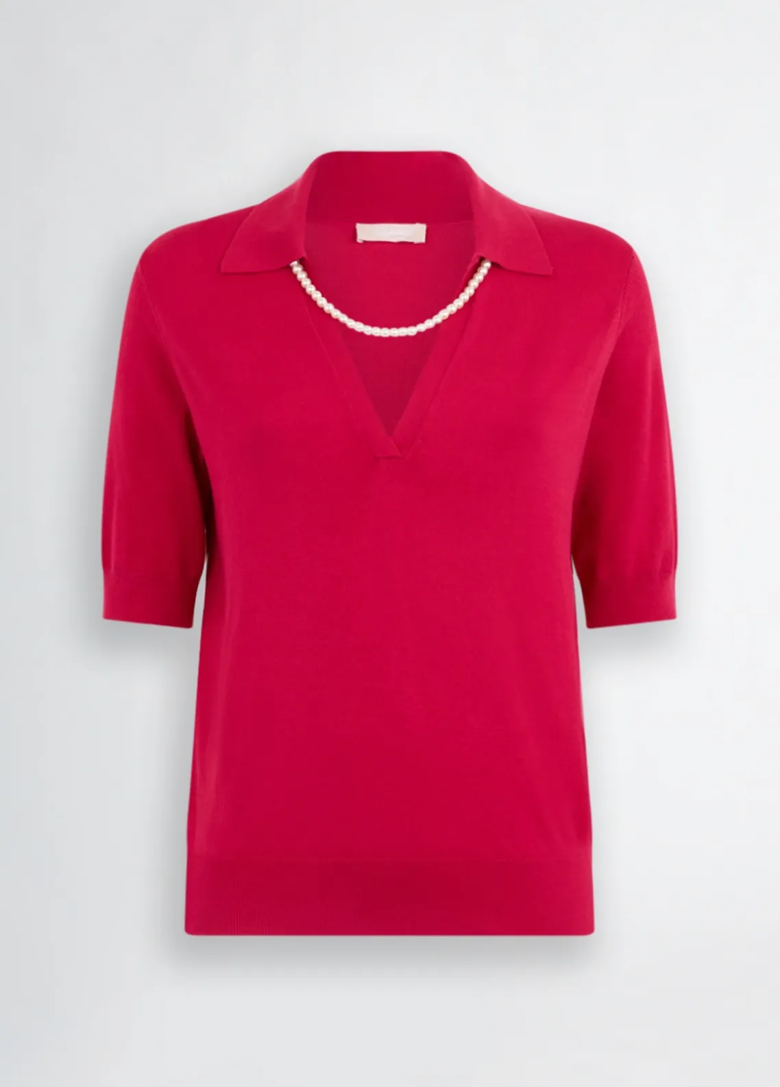 Liu Jo Jersey con collar-Mujer Cárdigans Y Jerséis