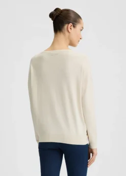 Liu Jo Jersey con collar-Mujer Cárdigans Y Jerséis