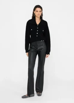 Liu Jo Jersey con cuello de gran tamaño-Mujer Cárdigans Y Jerséis