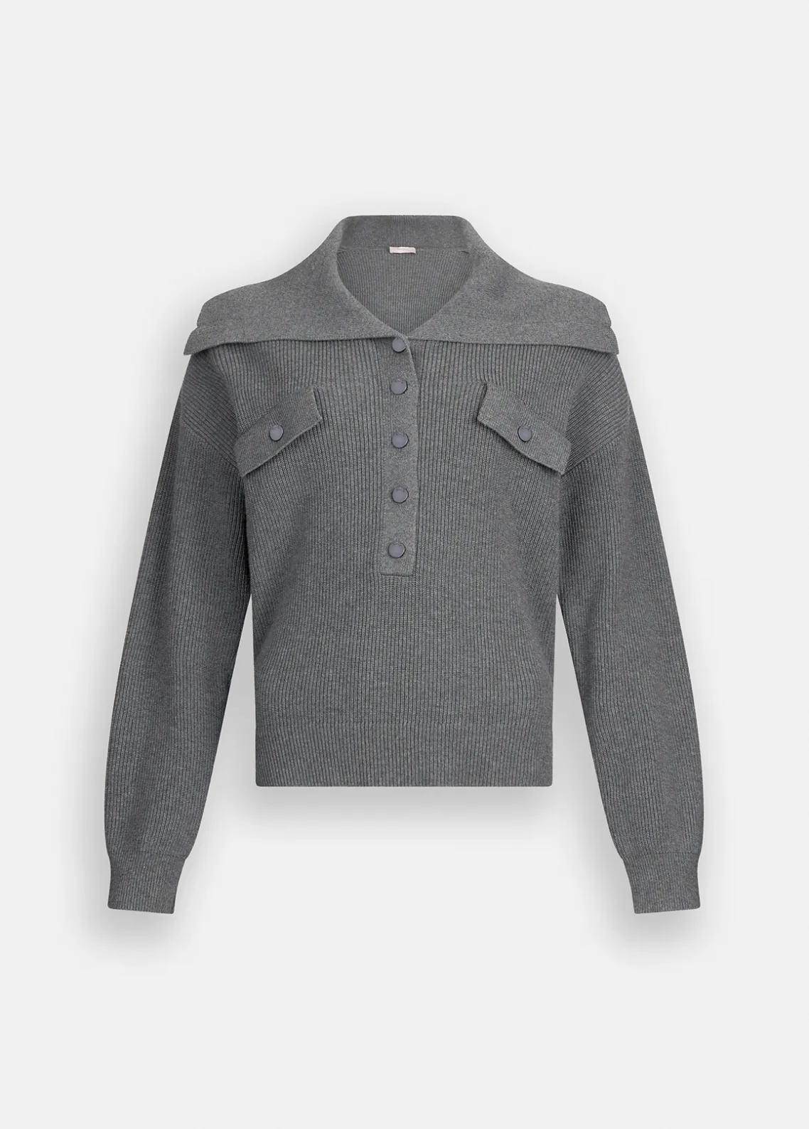 Liu Jo Jersey con cuello de gran tamaño-Mujer Cárdigans Y Jerséis
