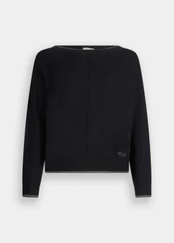 Liu Jo Jersey con detalles de lurex®-Mujer Cárdigans Y Jerséis