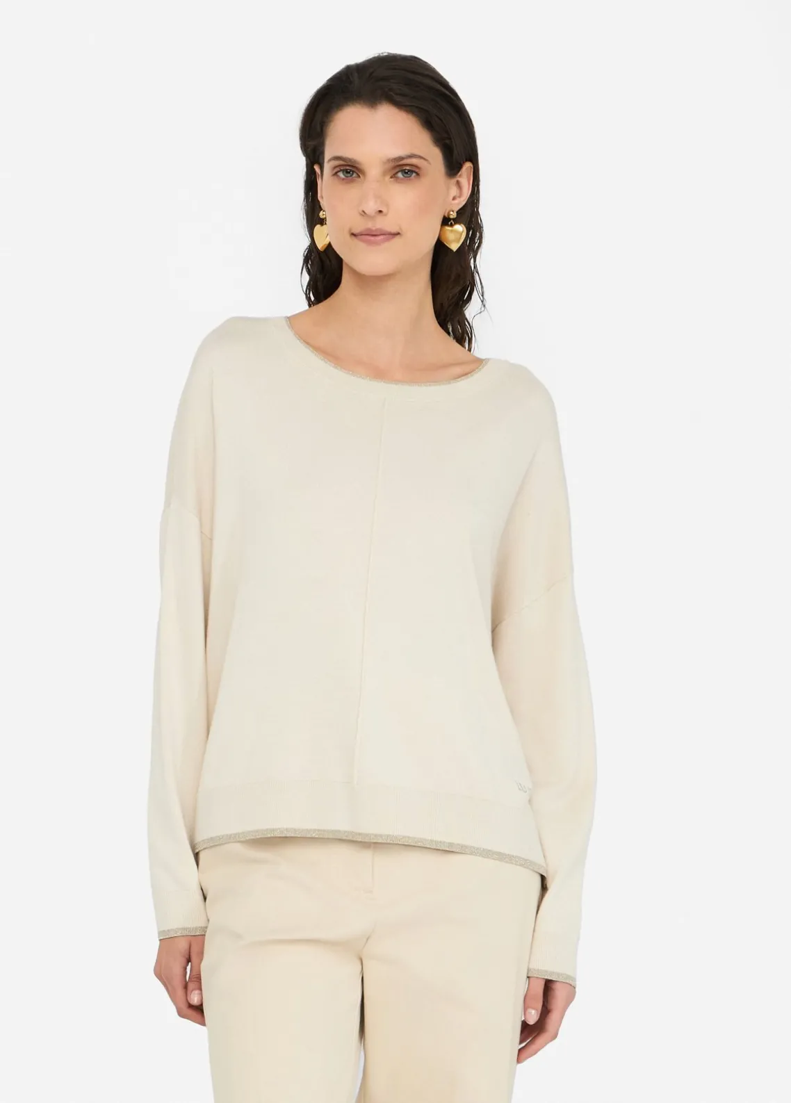 Liu Jo Jersey con detalles de lurex®-Mujer Cárdigans Y Jerséis