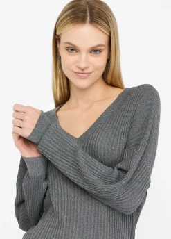 Liu Jo Jersey con escote de pico-Mujer Cárdigans Y Jerséis