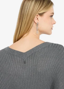 Liu Jo Jersey con escote de pico-Mujer Cárdigans Y Jerséis