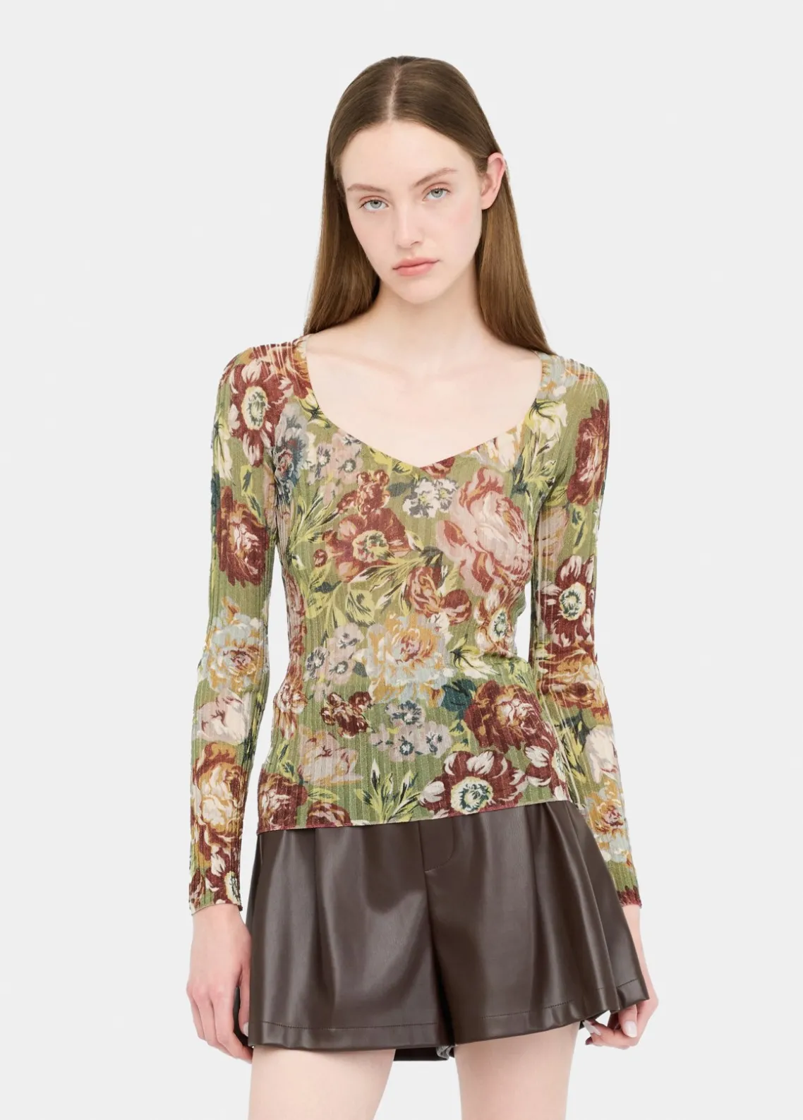 Liu Jo Jersey con escote de pico-Mujer Cárdigans Y Jerséis