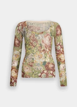 Liu Jo Jersey con escote de pico-Mujer Cárdigans Y Jerséis