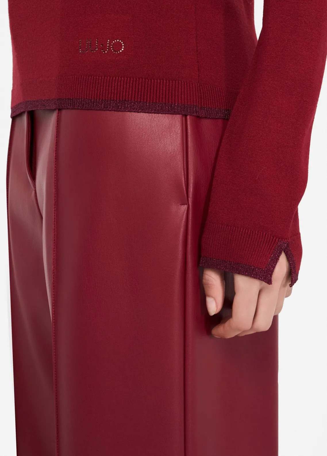 Liu Jo Jersey con escote de pico-Mujer Cárdigans Y Jerséis
