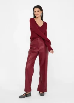 Liu Jo Jersey con escote de pico-Mujer Cárdigans Y Jerséis