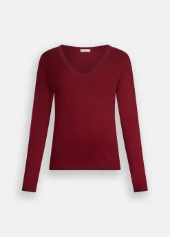 Liu Jo Jersey con escote de pico-Mujer Cárdigans Y Jerséis