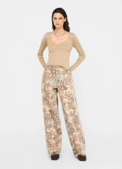 Liu Jo Jersey con escote de pico-Mujer Cárdigans Y Jerséis