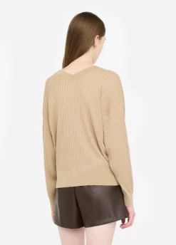 Liu Jo Jersey con escote de pico-Mujer Cárdigans Y Jerséis