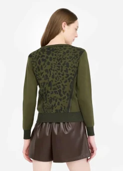Liu Jo Jersey con estampado animal Better-Mujer Cárdigans Y Jerséis