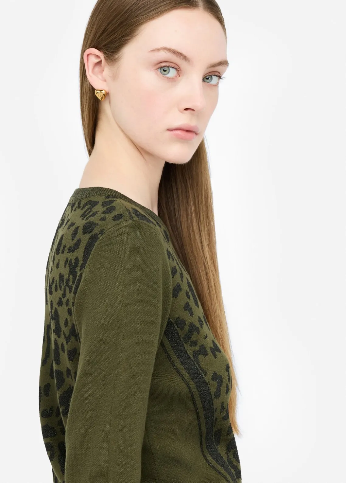 Liu Jo Jersey con estampado animal Better-Mujer Cárdigans Y Jerséis