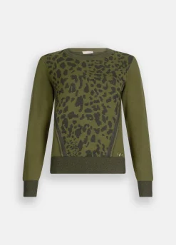 Liu Jo Jersey con estampado animal Better-Mujer Cárdigans Y Jerséis