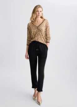 Liu Jo Jersey con estampado animal-Mujer Cárdigans Y Jerséis