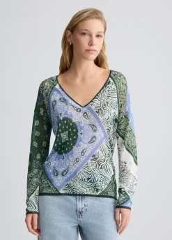 Liu Jo Jersey con estampado de-Mujer Cárdigans Y Jerséis