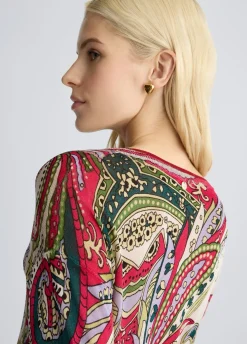 Liu Jo Jersey con estampado de fular-Mujer Cárdigans Y Jerséis