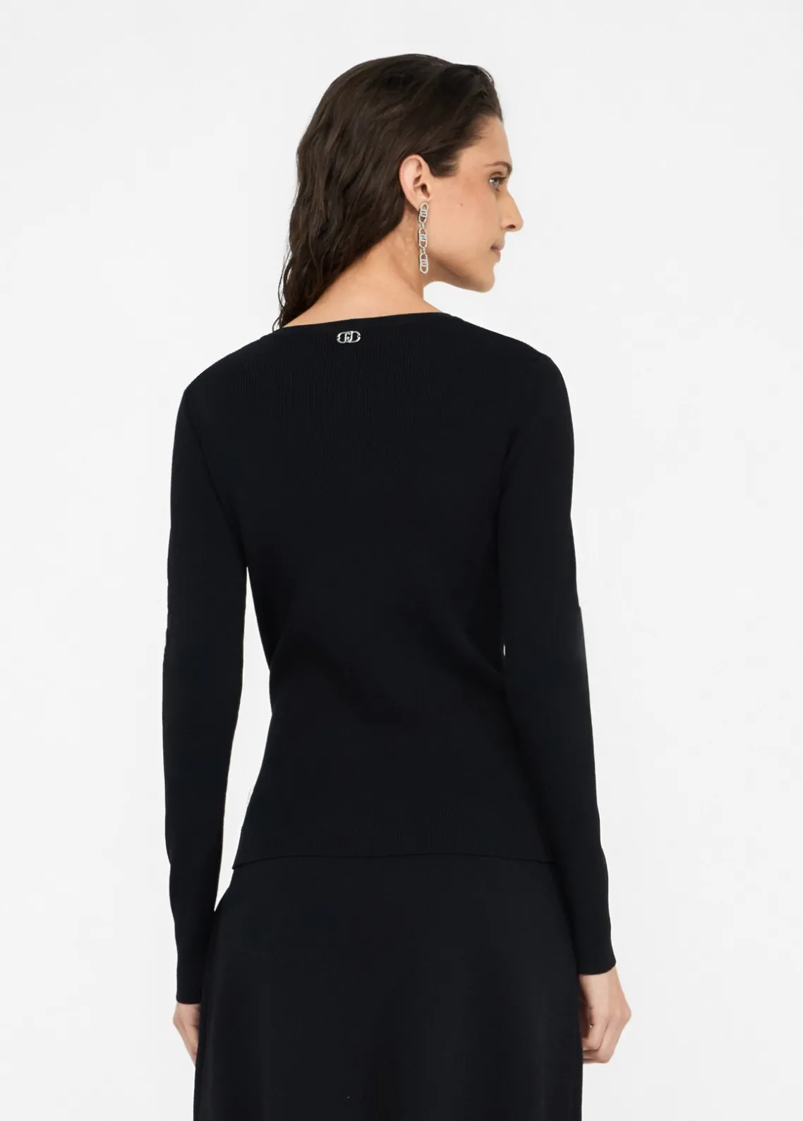 Liu Jo Jersey con hebillas-Mujer Cárdigans Y Jerséis